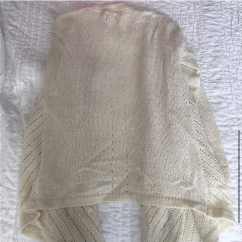 *DONATING SOON* LOFT Lou & Grey Flowy Open Sweater - Picture 6 of 8